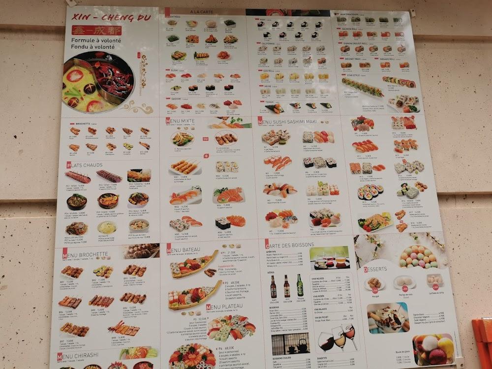 Restaurant Asiatique&Japonais - xin ChengDu Montpellier - Menu Image 4